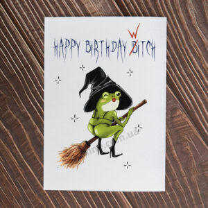 Листівка "Happy Birthday Witch"